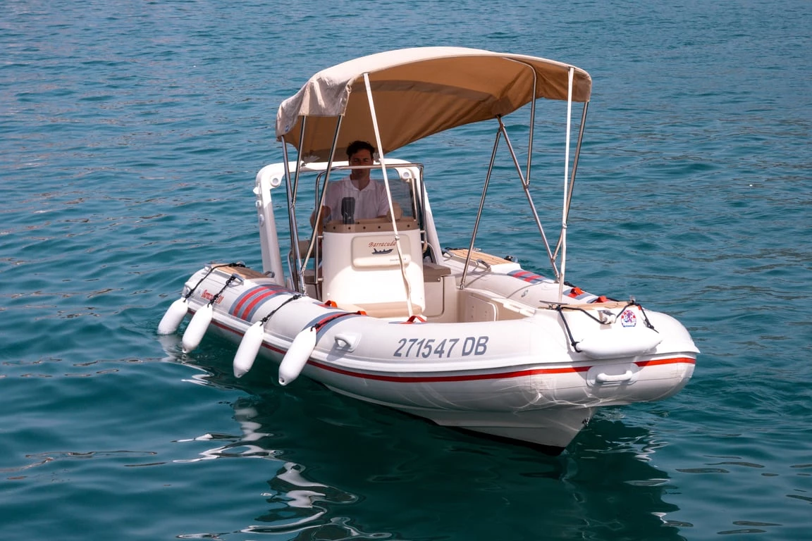 Barracuda 530 RIB self-drive speedboat Dubrovnik