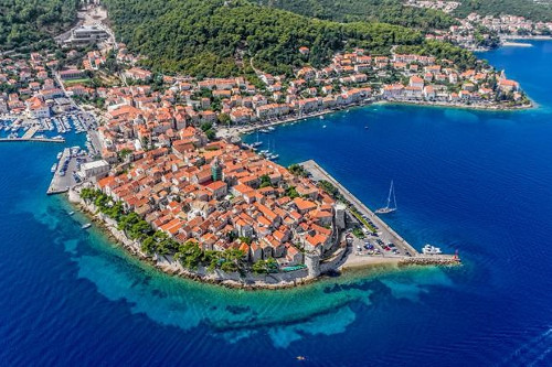 Korcula medieval old town