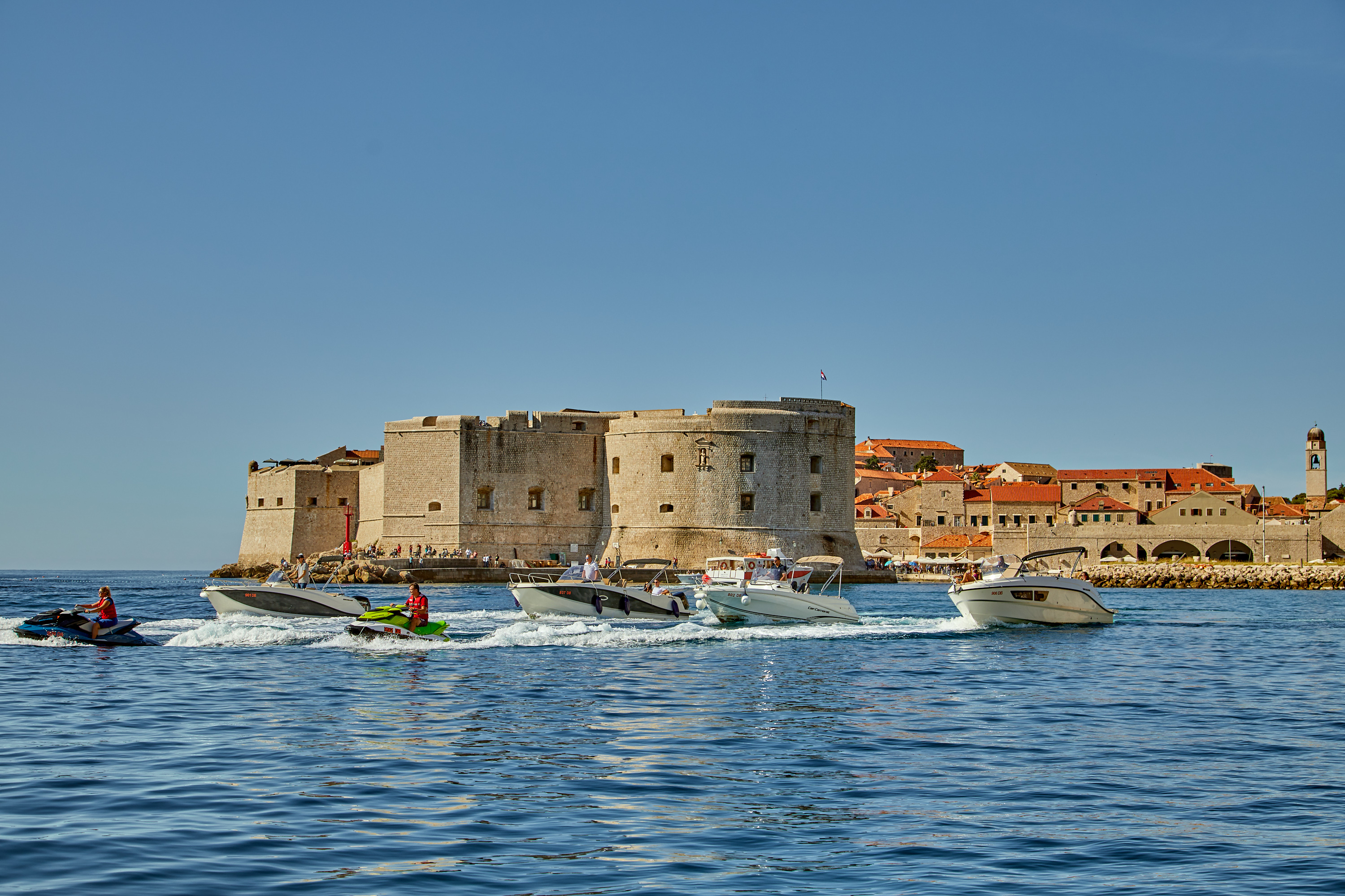 Luka Vlahović and Ivan Kovač, founders of Rent Boat Dubrovnik