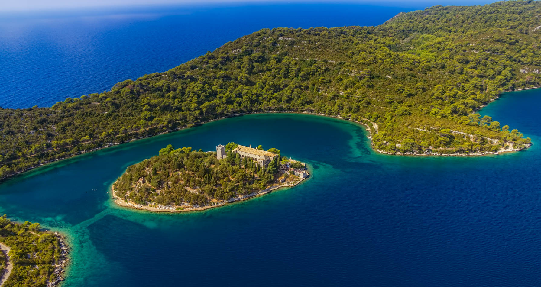 Mljet national park private boat tour Dubrovnik